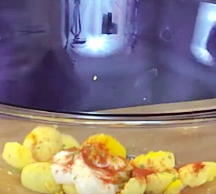 Learn to make traditional fried deviled eggs for New Year's Eve