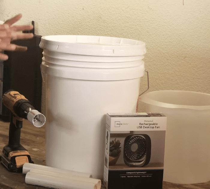 Materials for DIY Portable AC
