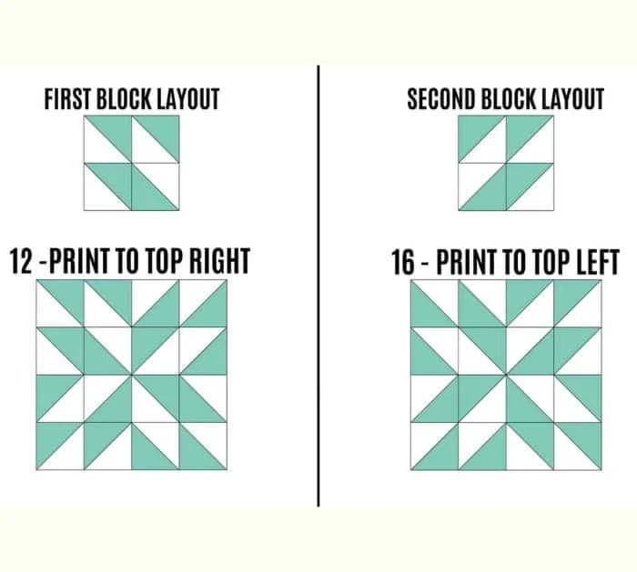 Easy Hunter's Star Quilt Pattern