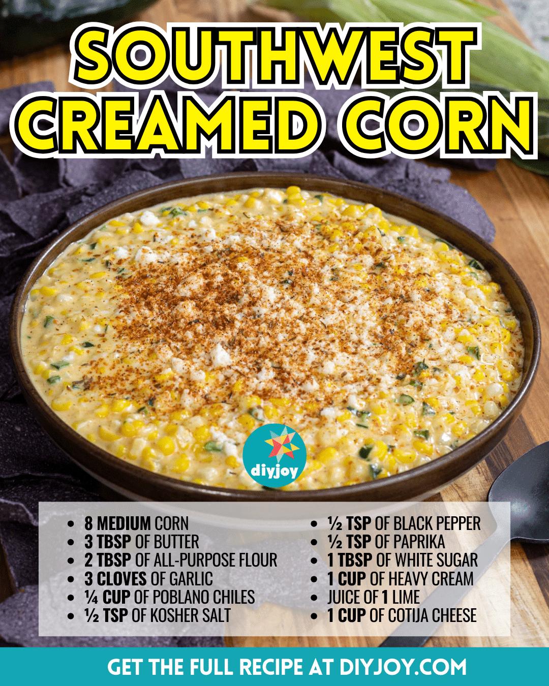 Easy Southwest Creamed Corn Recipe