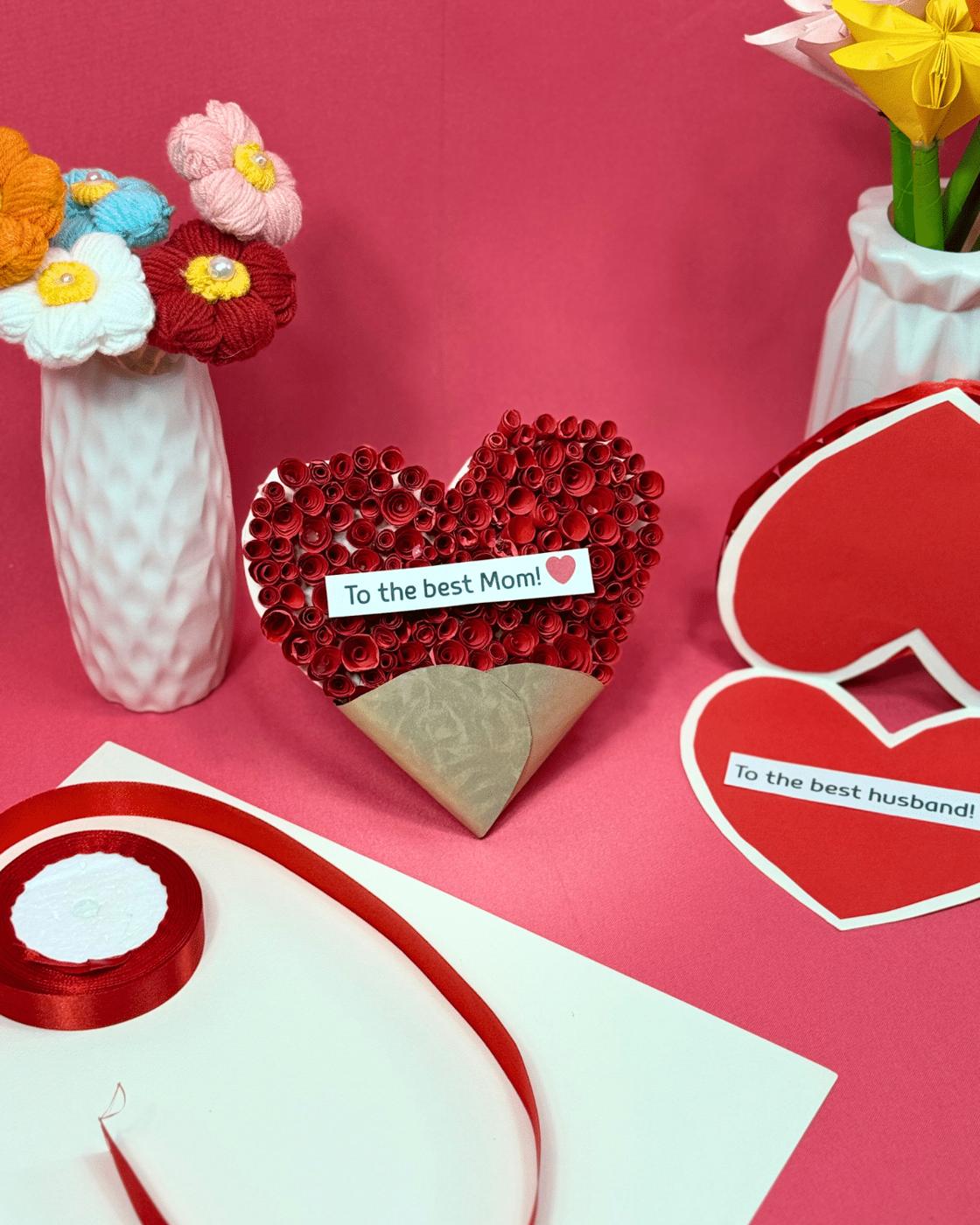 Easy Heart Gift Card — romantic diy for your loved ones