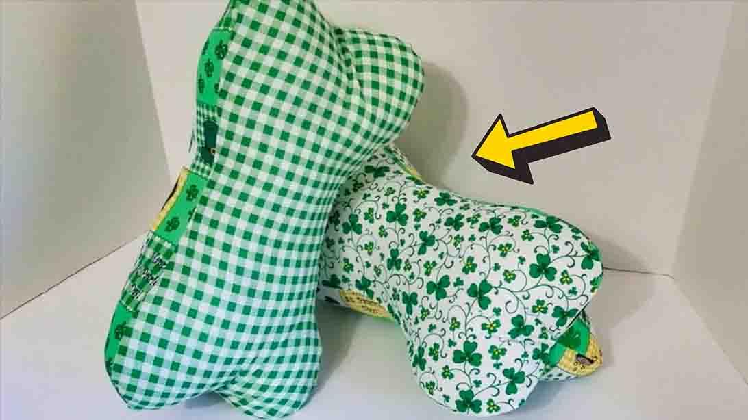 DIY Neck Bone Pillow Tutorial