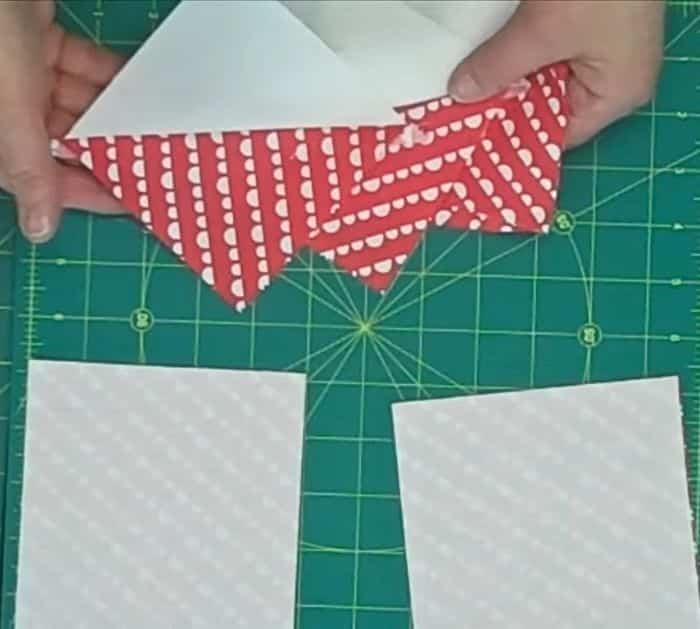 Easy Churn Dash Quilt Block