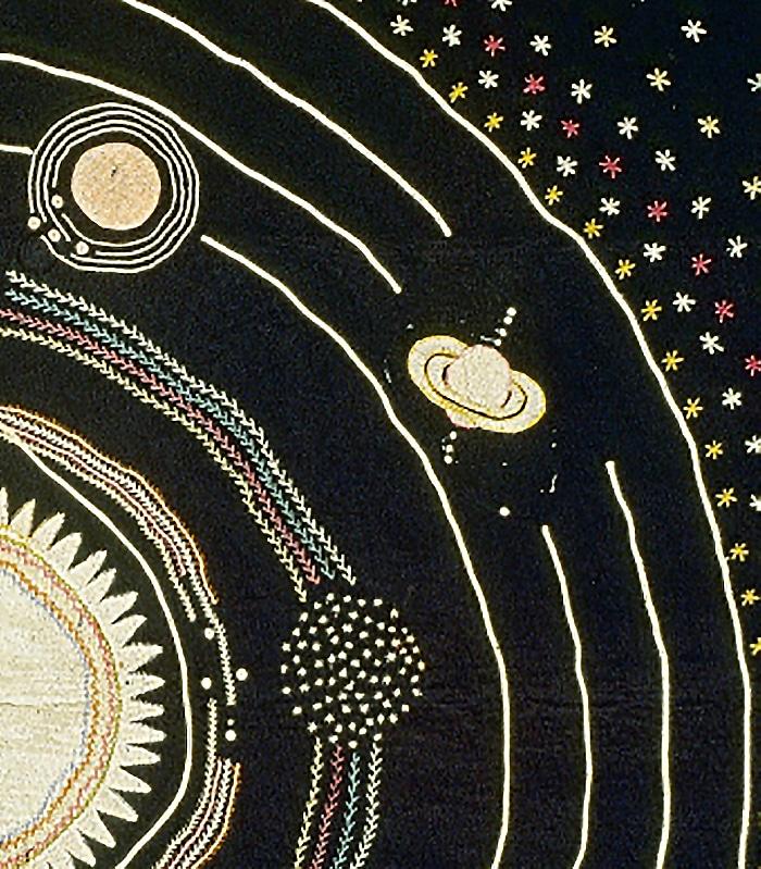 Solar System Quilt Design