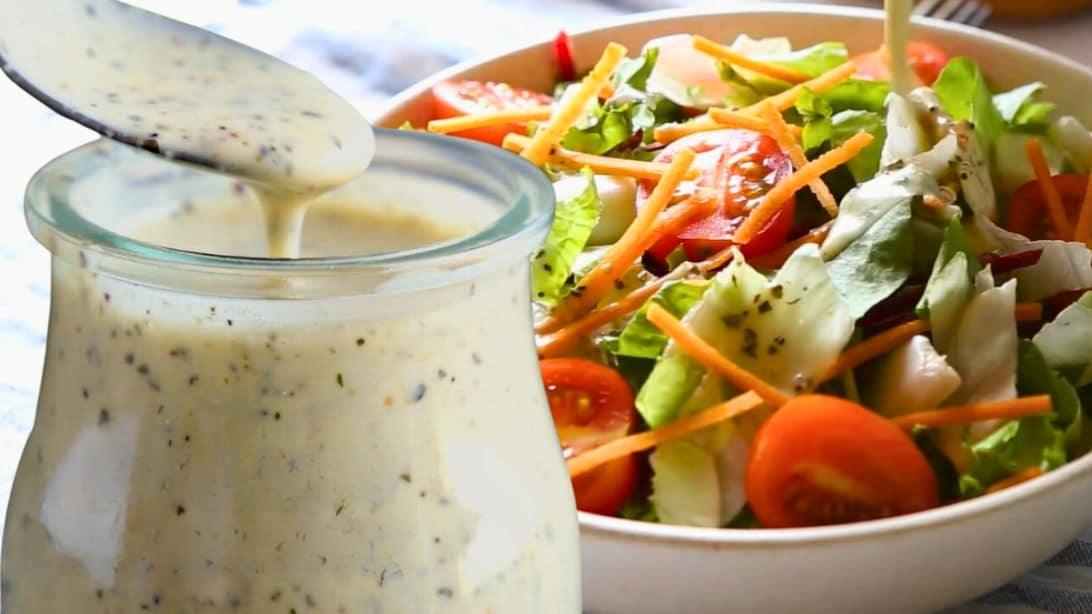 Homemade Classic Creamy Italian Dressing