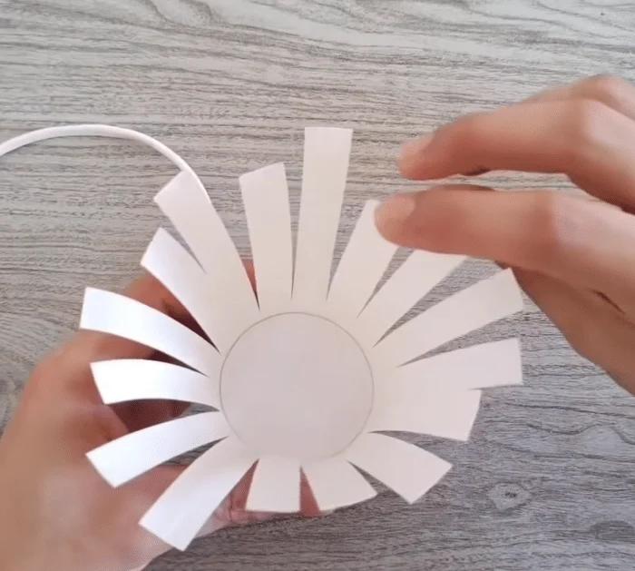 DIY Basket From Paper Cup Materials