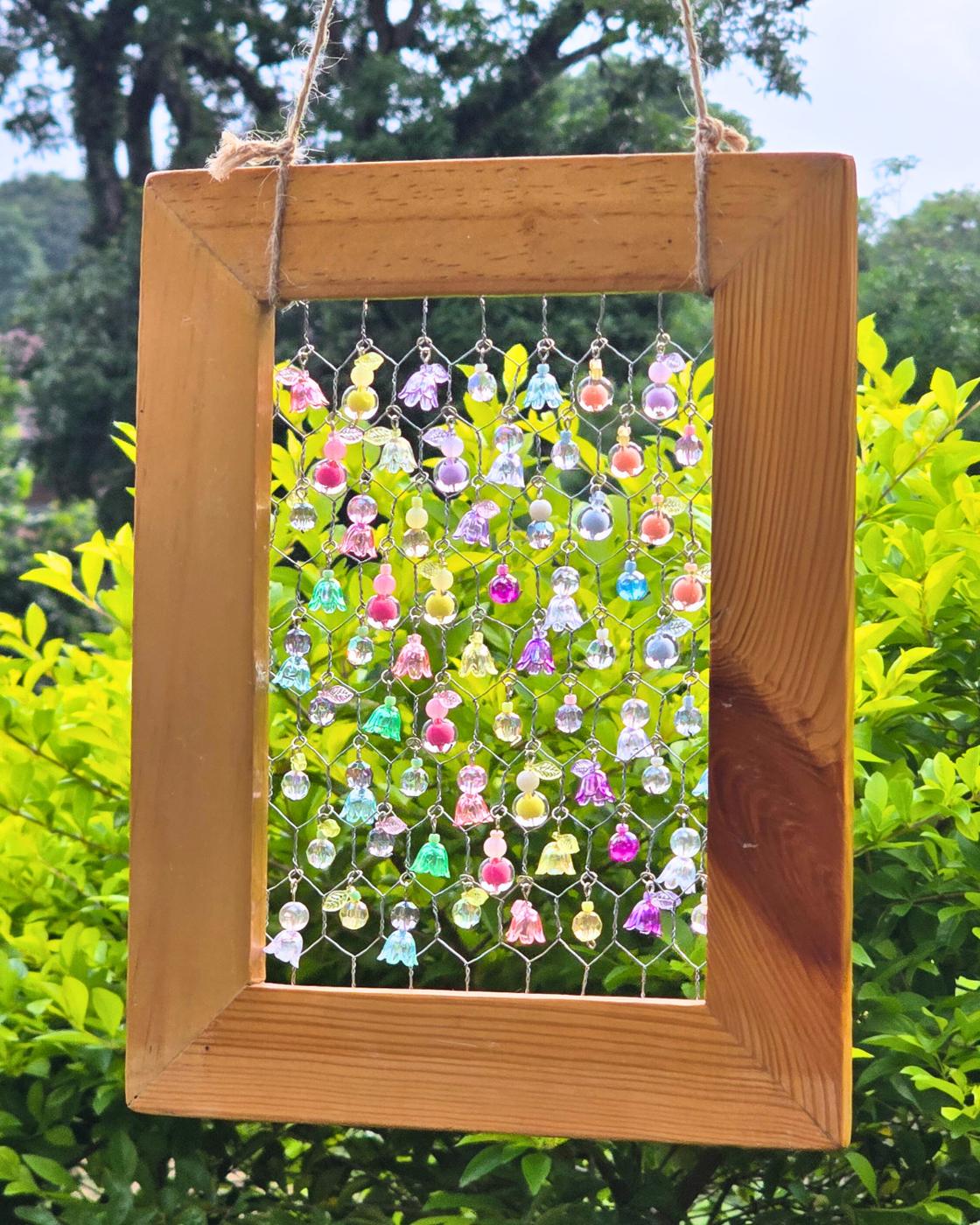 Easy Picture Frame Suncatcher