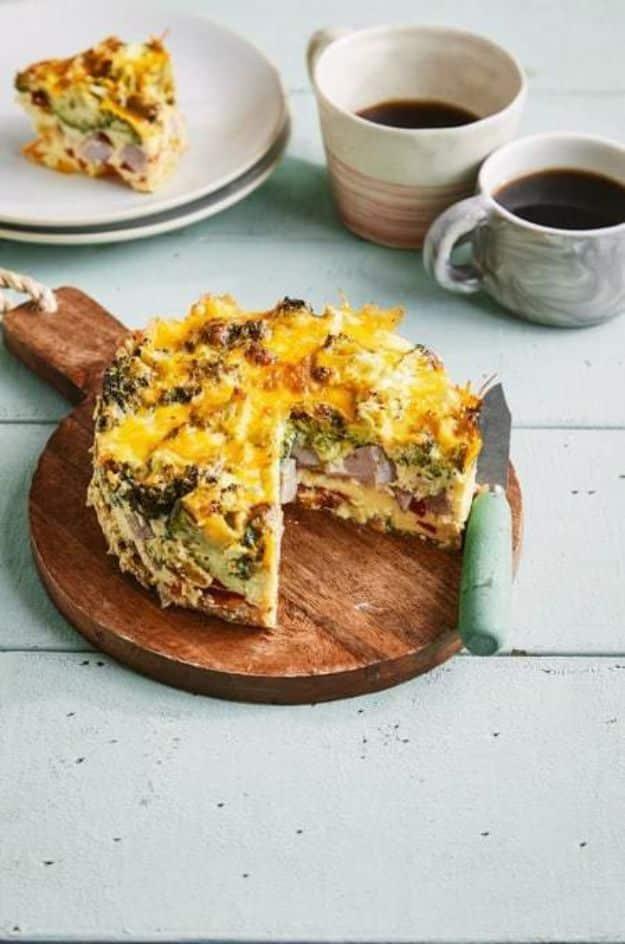 Keto Breakfast Recipes - Keto Instant Pot Frittata - Low Carb Breakfasts and Morning Meals for the Ketogenic Diet - Low Carbohydrate Foods on the Go - Easy Crockpot Recipes and Cas