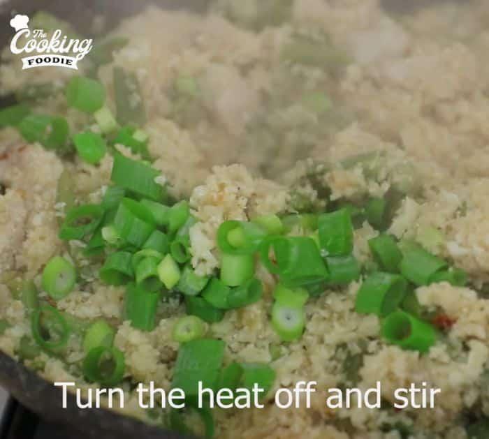 How to Make Chicken Cauliflower Fried Rice