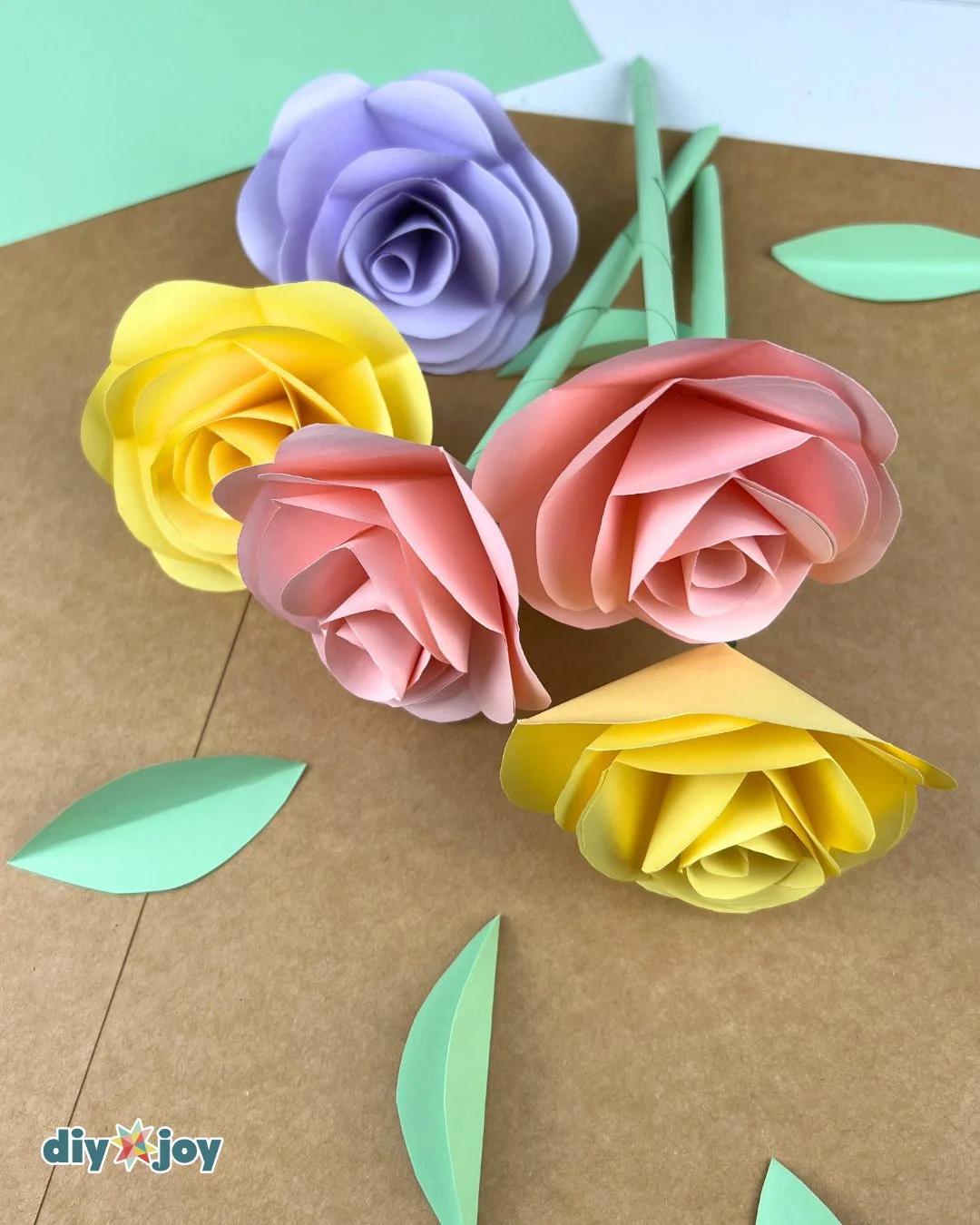 Paper Rose — paper flowers