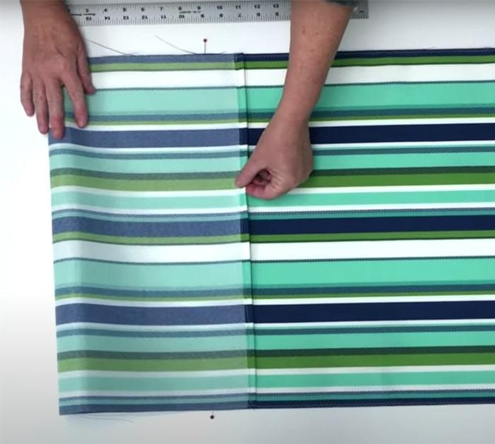 how to make an envelope pillow