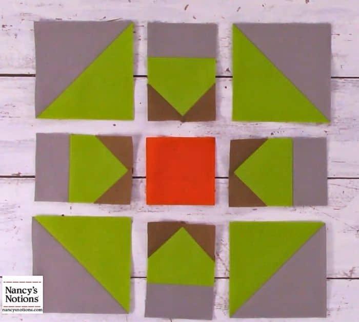 How to Make a Churn Dash Quilt Block