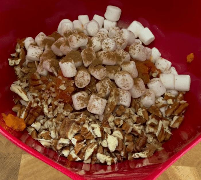 Ingredients for Pumpkin Pie Bombs