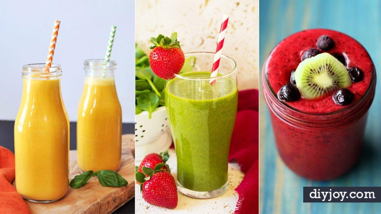 27 Healthy Smoothie Recipes For Breakfast or Anytime Snack