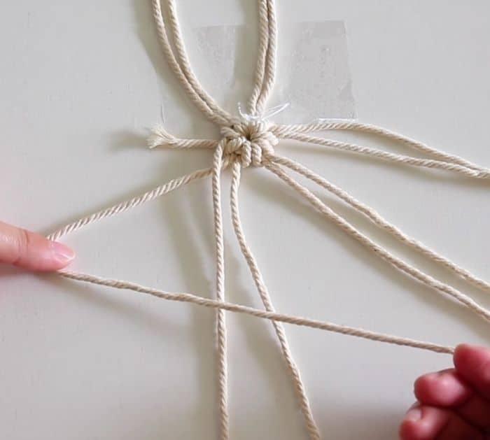 Easy DIY Macramé Coaster For Beginners