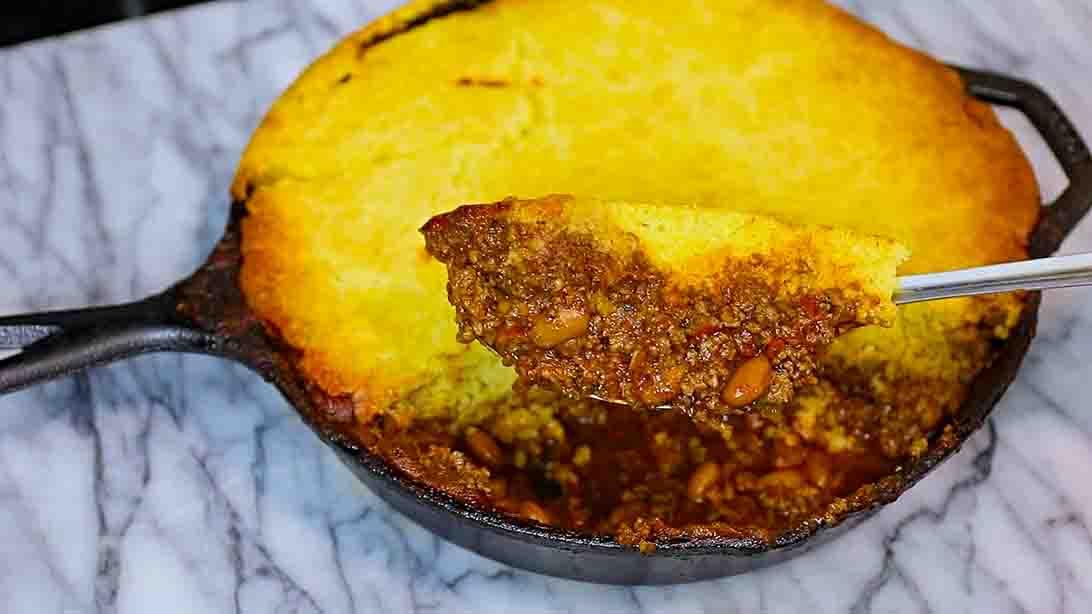 Chili Cornbread Casserole Recipe