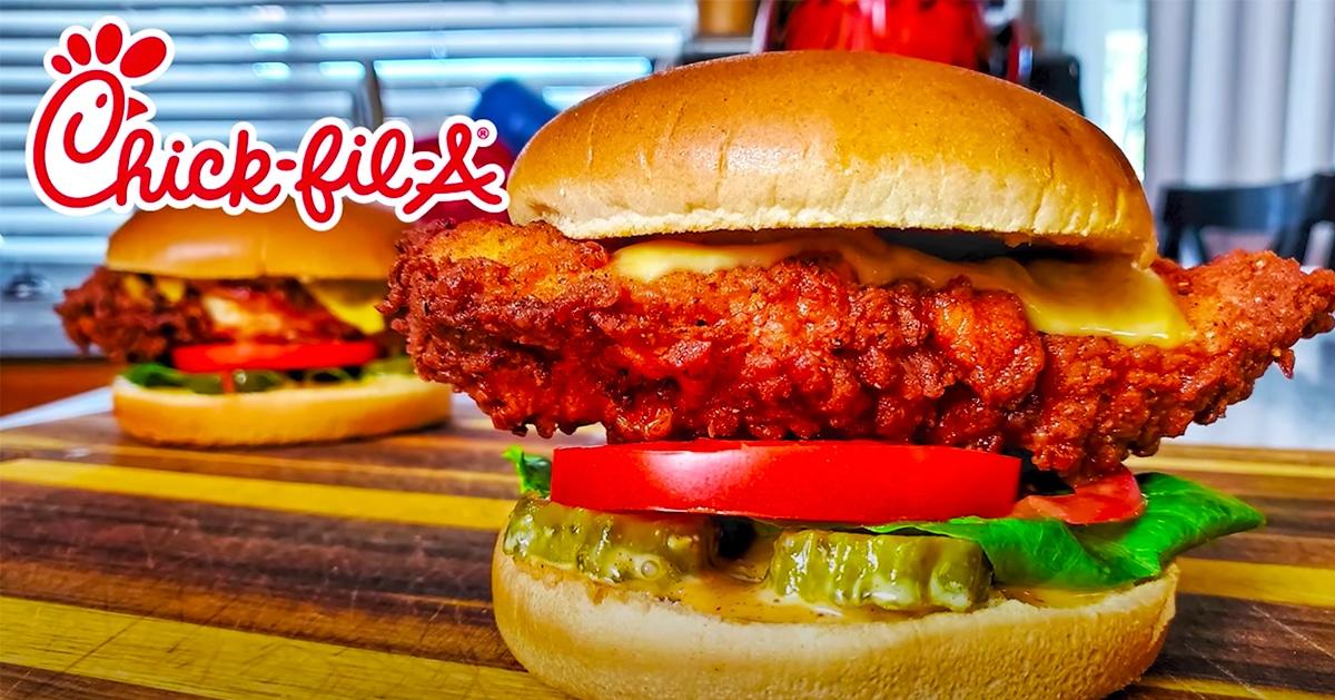 Chick fil A Spicy Chicken Sandwich Copycat Recipe | Homemade Recipes