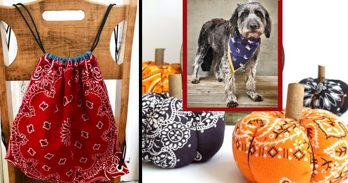 26 Cool DIY Ideas With Bandanas