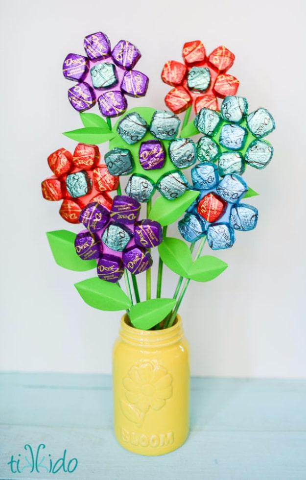 Delicious Dark Chocolate Bouquet, a thoughtful handmade present, flexible enough to swap in whatever is on hand