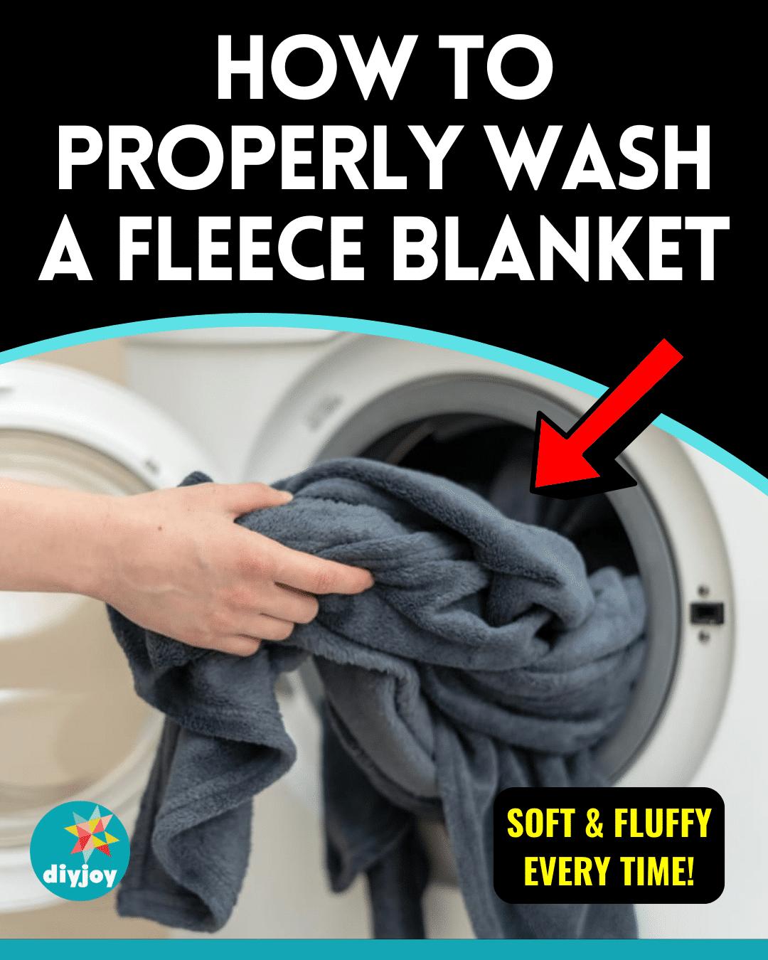 How To Properly Wash A Fleece Blanket