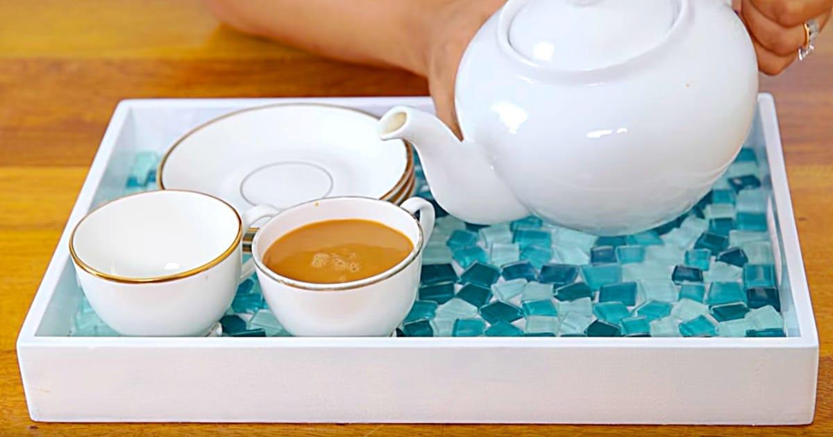 How To Make A Mosaic Tile Serving Tray