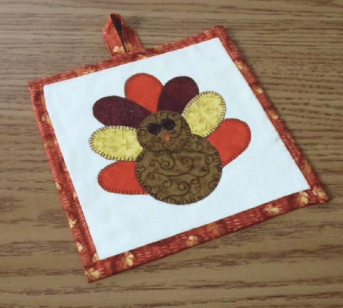 How to Make a Turkey Potholder