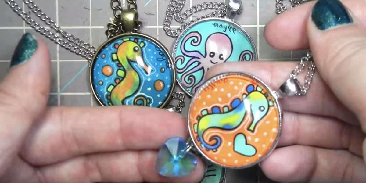 DIY Photo Necklaces