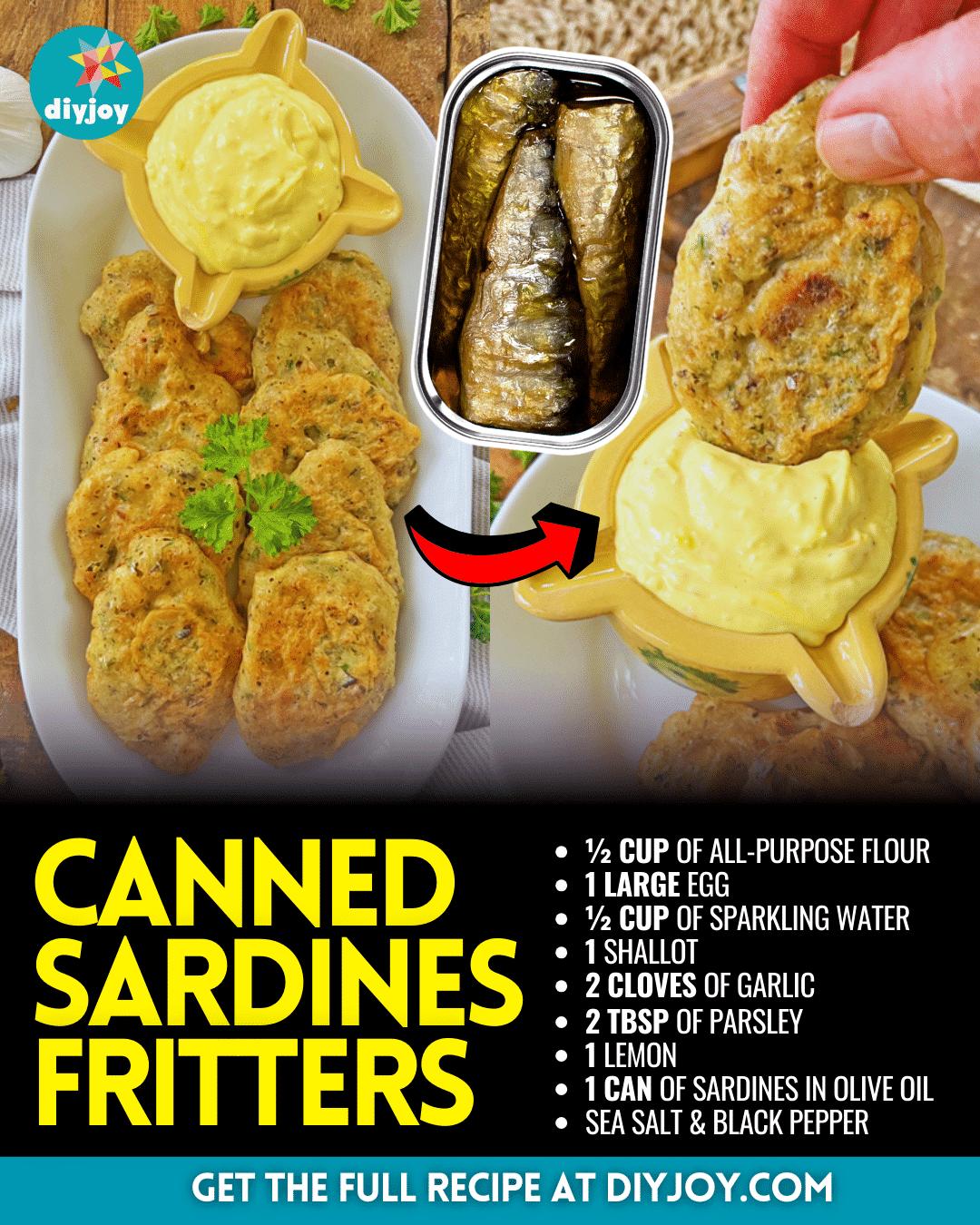 Easy Canned Sardines Fritters