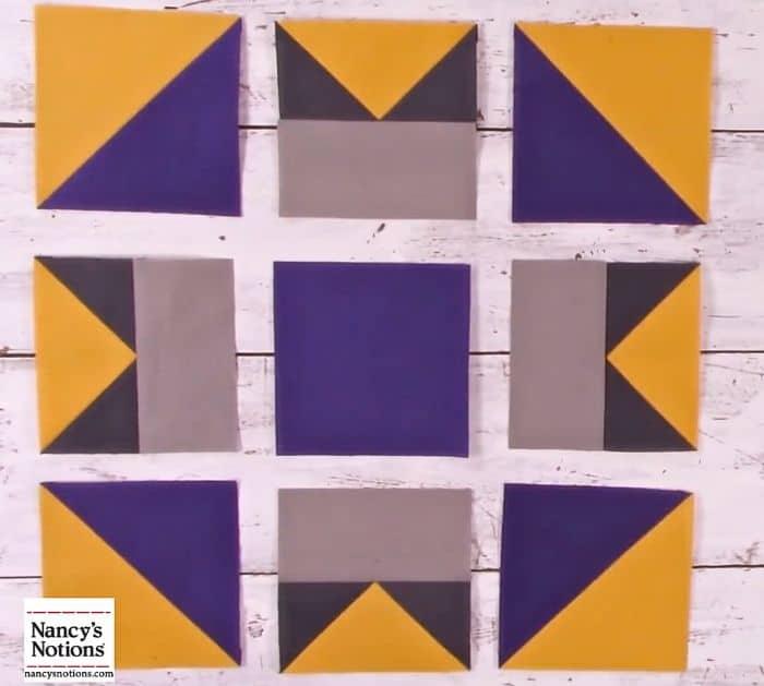How to Make a Big T Quilt Block