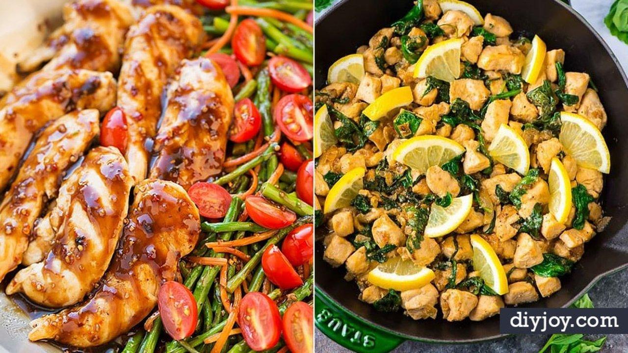 43 Easy Healthy Chicken Recipes to Try Tonight