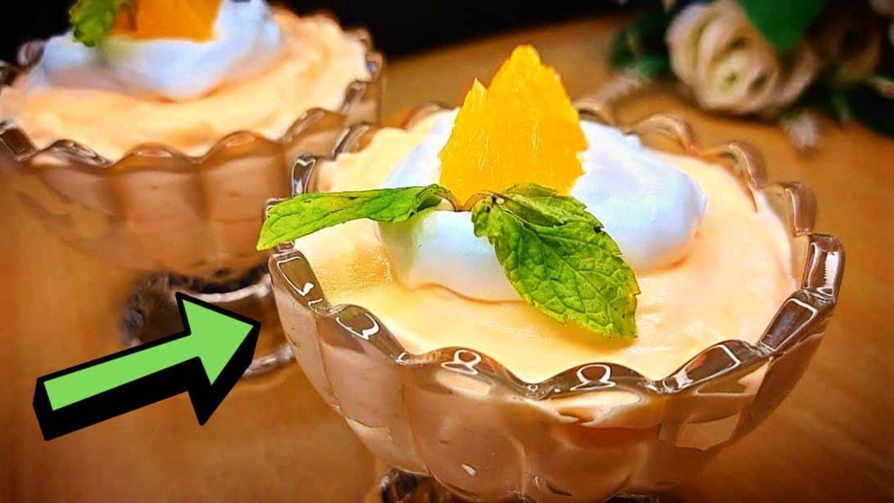 6-Ingredient No-Bake Orange Mousse Recipe
