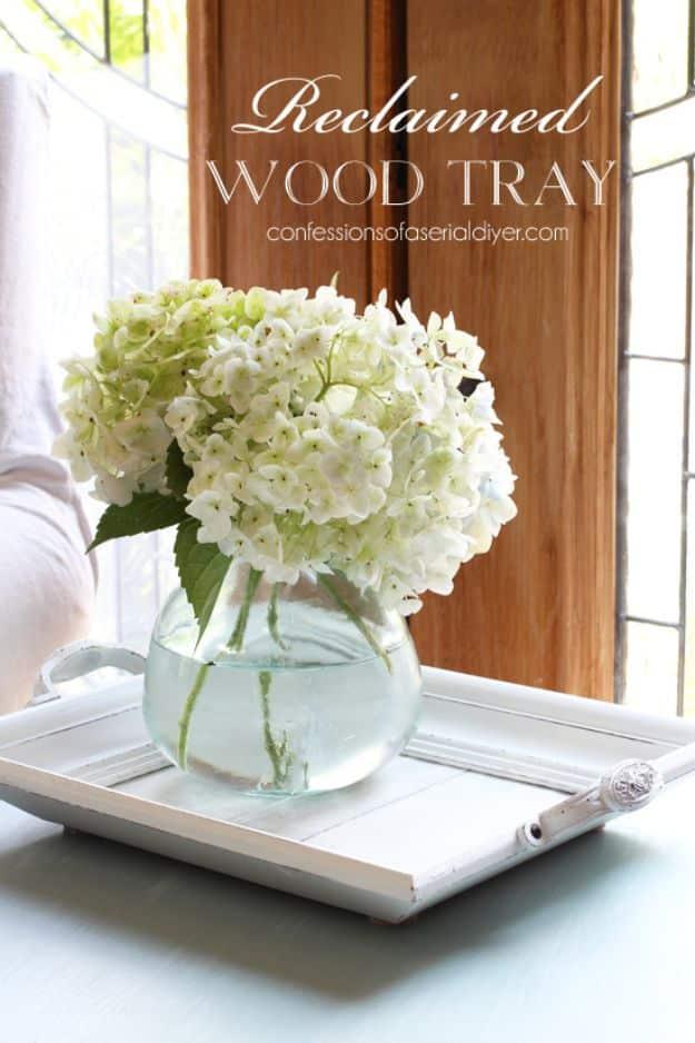 Make a Tray from a Frame, a satisfying weekend project worth the effort and one worth bookmarking from this list