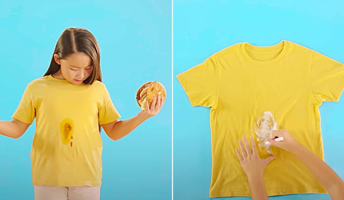 How To Remove Grease Stains With Chalk