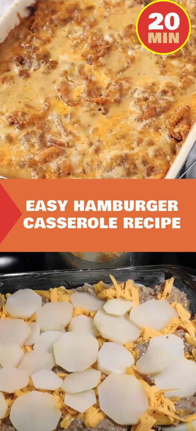 Easy Hamburger Casserole