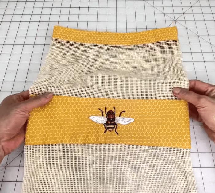 How To Sew DIY Drawstring Produce Bag
