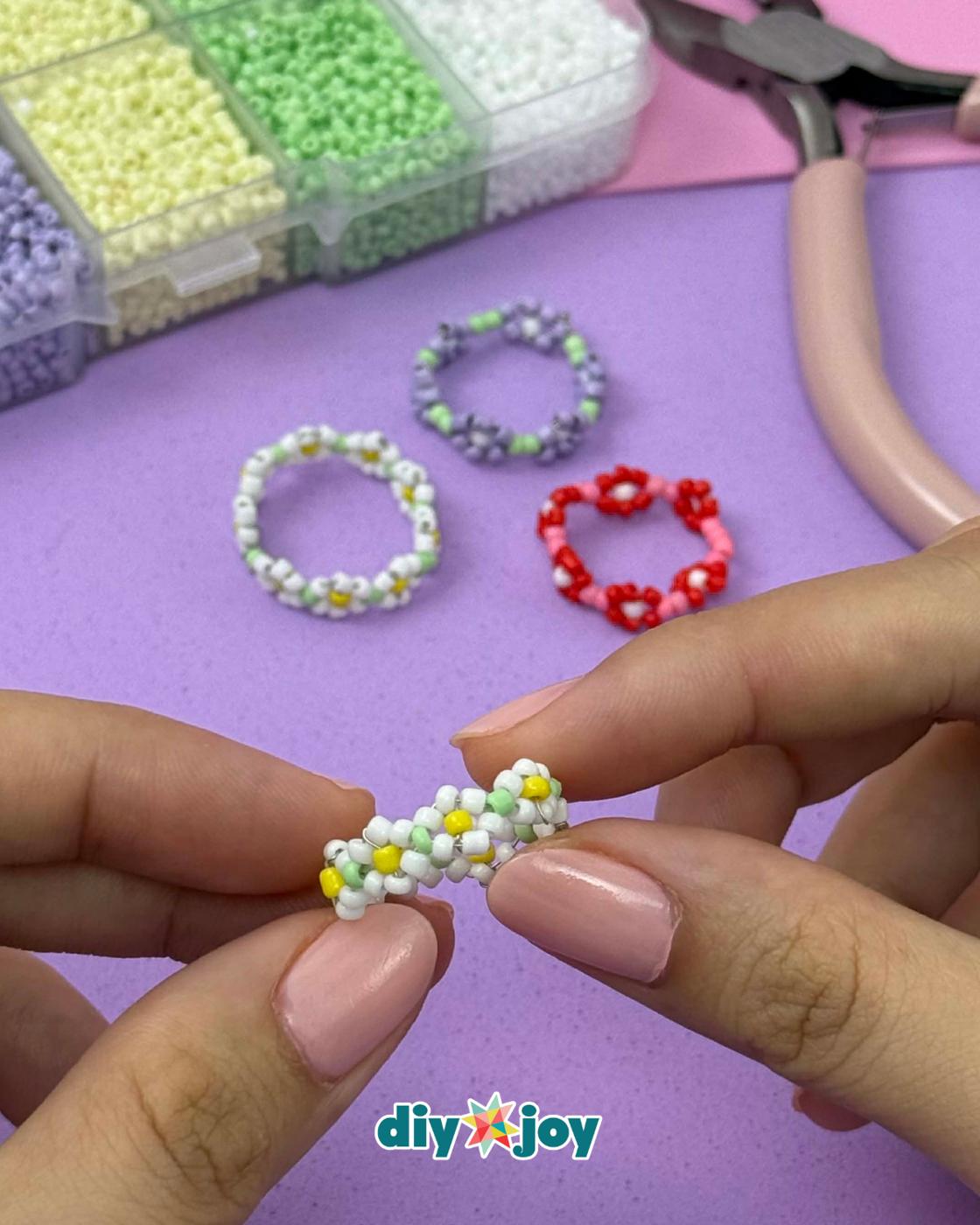 Daisy Bead Rings — what's viral today