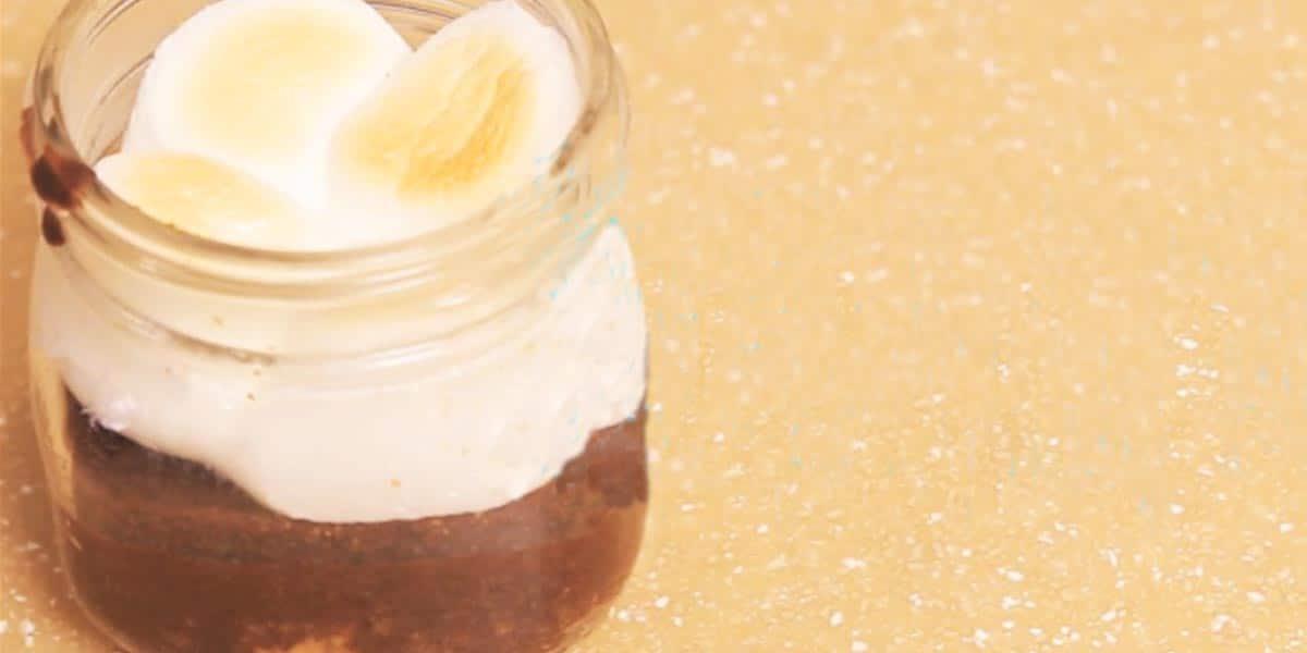 With Fond Memories Of Her Girl Scout Days She Makes One Of Her All Time Favorites In A Mason Jar!