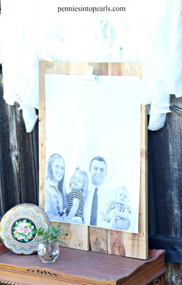 $3 Priceless Pallet Picture Holder, a popular choice on this list and a thoughtful mothers day gift idea worth trying