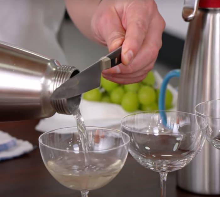 tutorial to make cheap wine to champagne