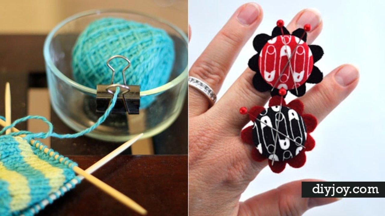 28 Clever Crafting Hacks