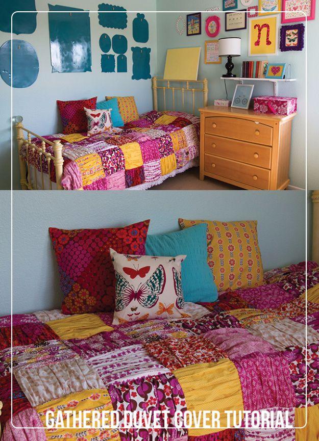 Gathered Quilt or Duvet Cover, a budget bedroom refresh, and charm that fits right into an existing room