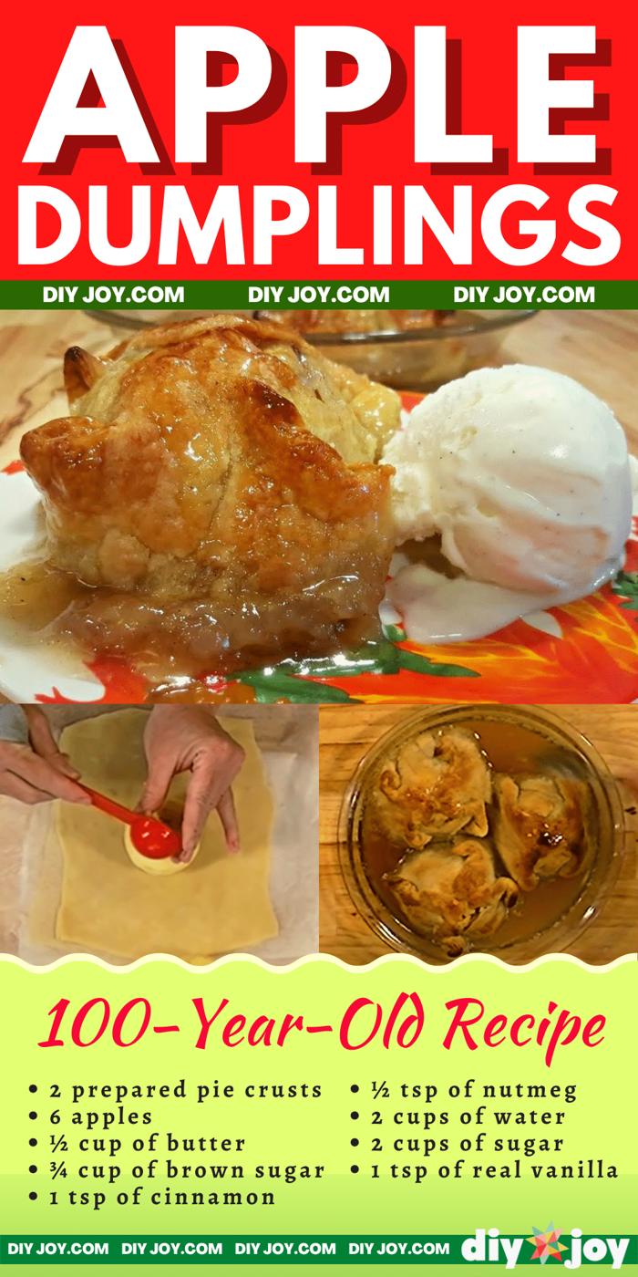 100-Year-Old Apple Dumplings Recipe