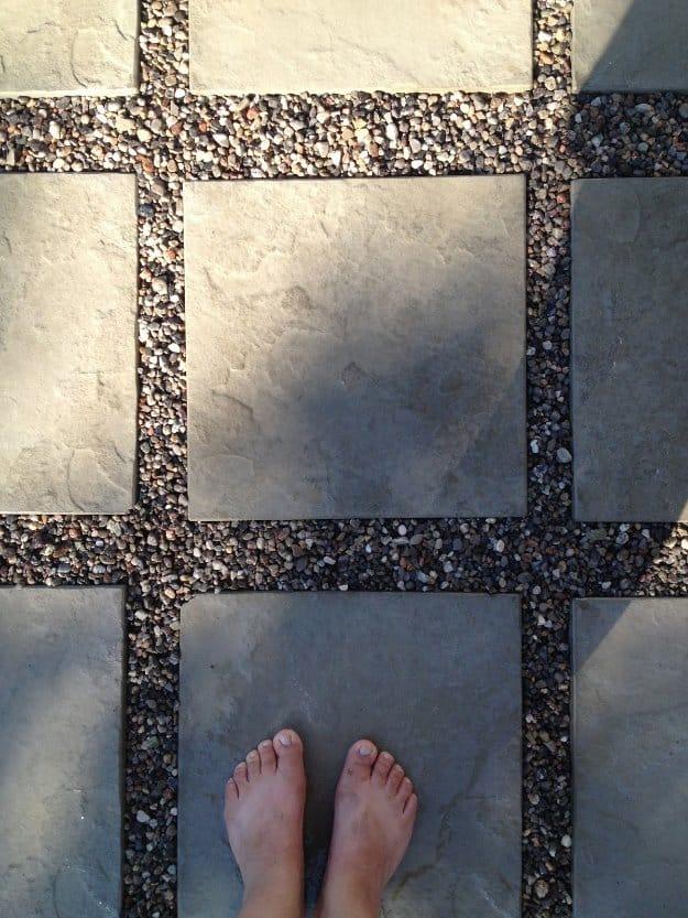 DIY Front Path Makeover, quick enough to test before the coffee even brews and a shortcut that skips a trip to the store