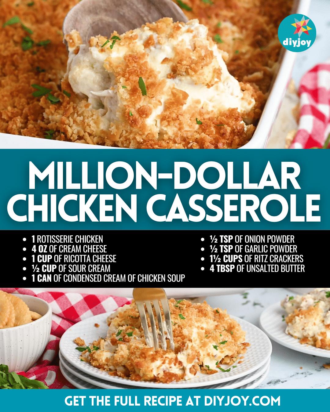 Million-Dollar Chicken Casserole Recipe