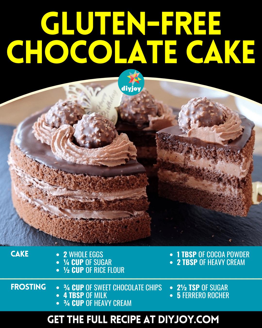 Easy Gluten-Free Chocolate Cake Recipe