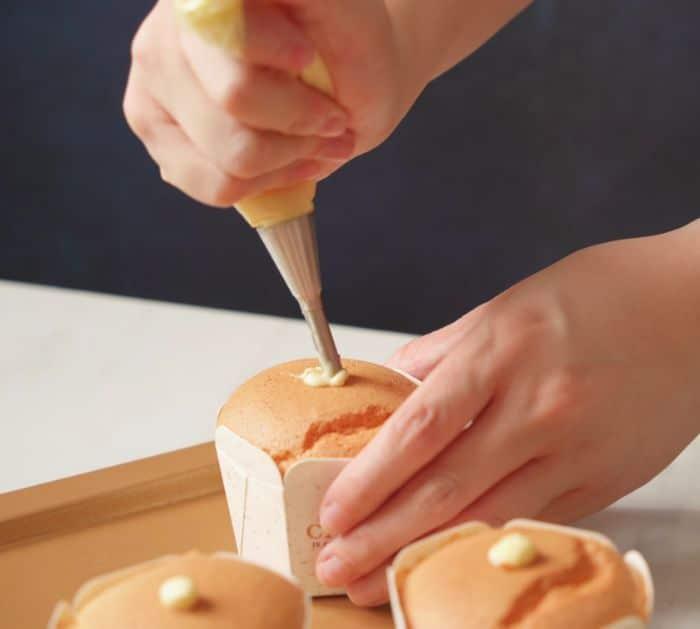 How To Make Lava Mini Chiffon Cake