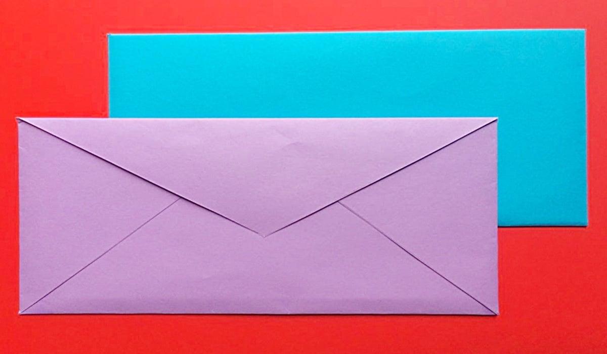 How To Make An Envelope From A Piece Of Paper