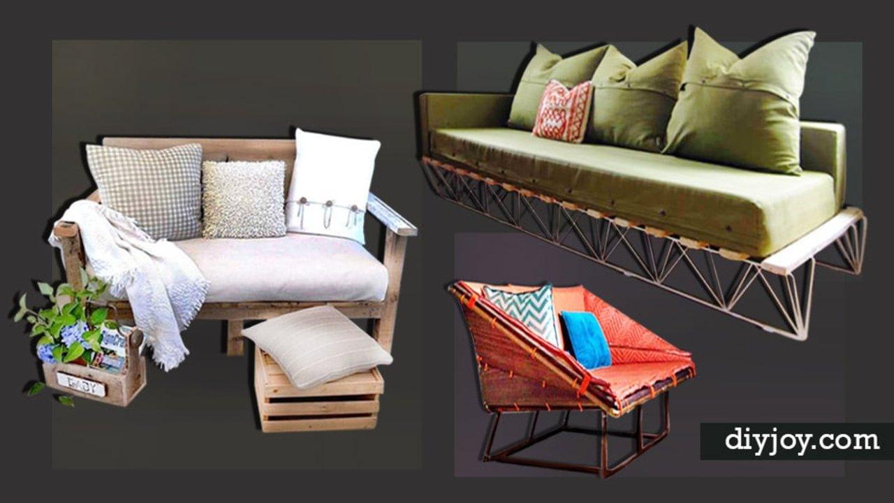 11 Budget-Friendly DIY Sofas, Couches and Daybeds