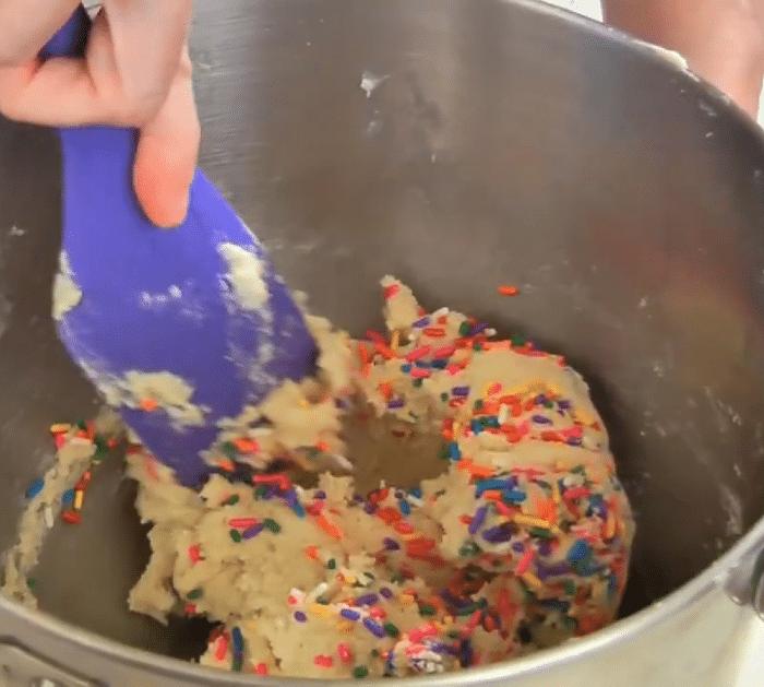 Ingredients for Confetti Cookies