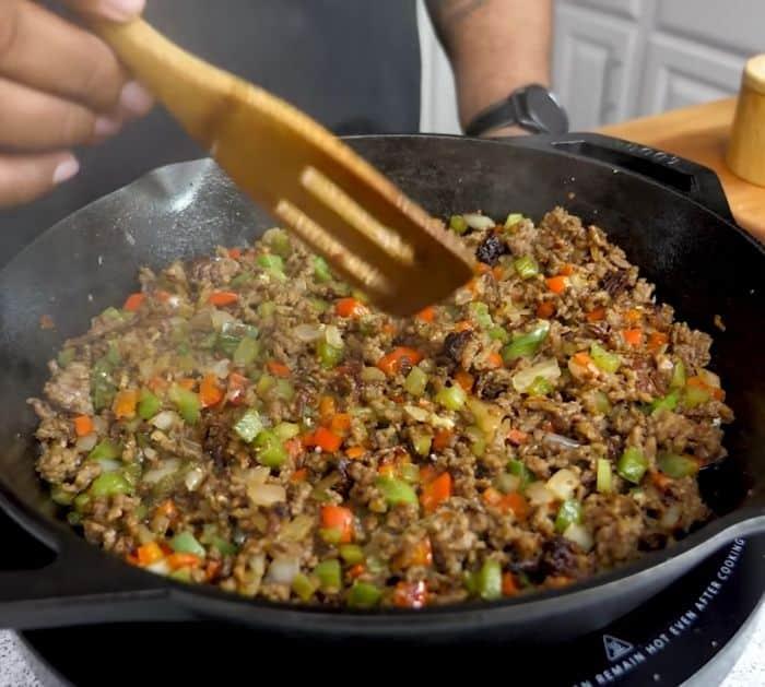 How To Make Skillet Cajun Dirty Rice